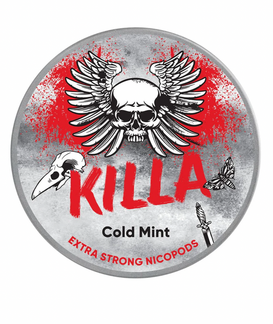 KILLA | Cold Mint 20 Nicotine Pouches